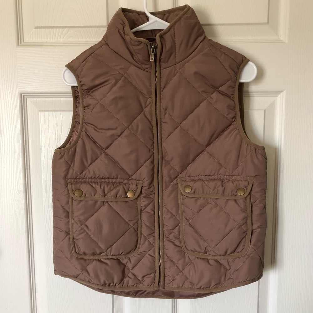 Brand new altar’d State tan vest size medium